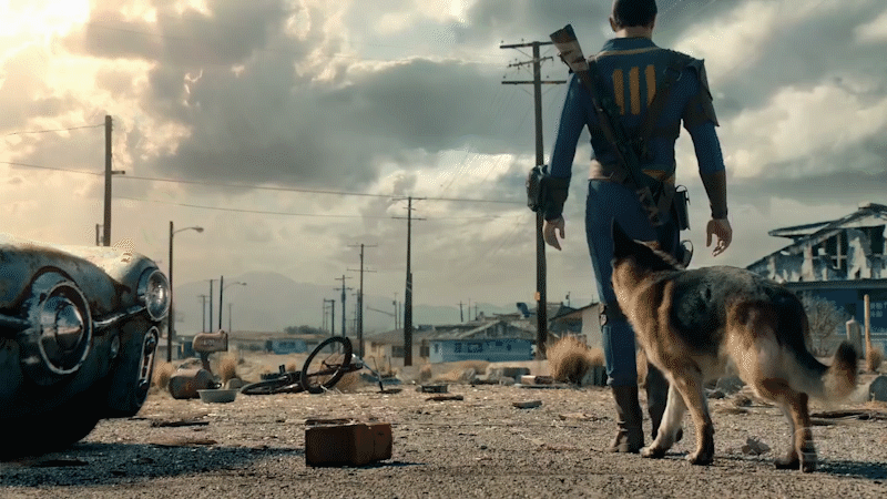 Fallout 4 - The Wanderer Live-Action Trailer.gif