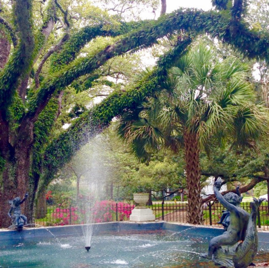 Washington Square fountain