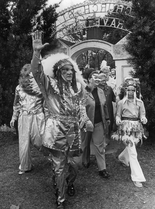 Julien Rayford as Chief Slac in 1967 source: Mobile Bay Magazine