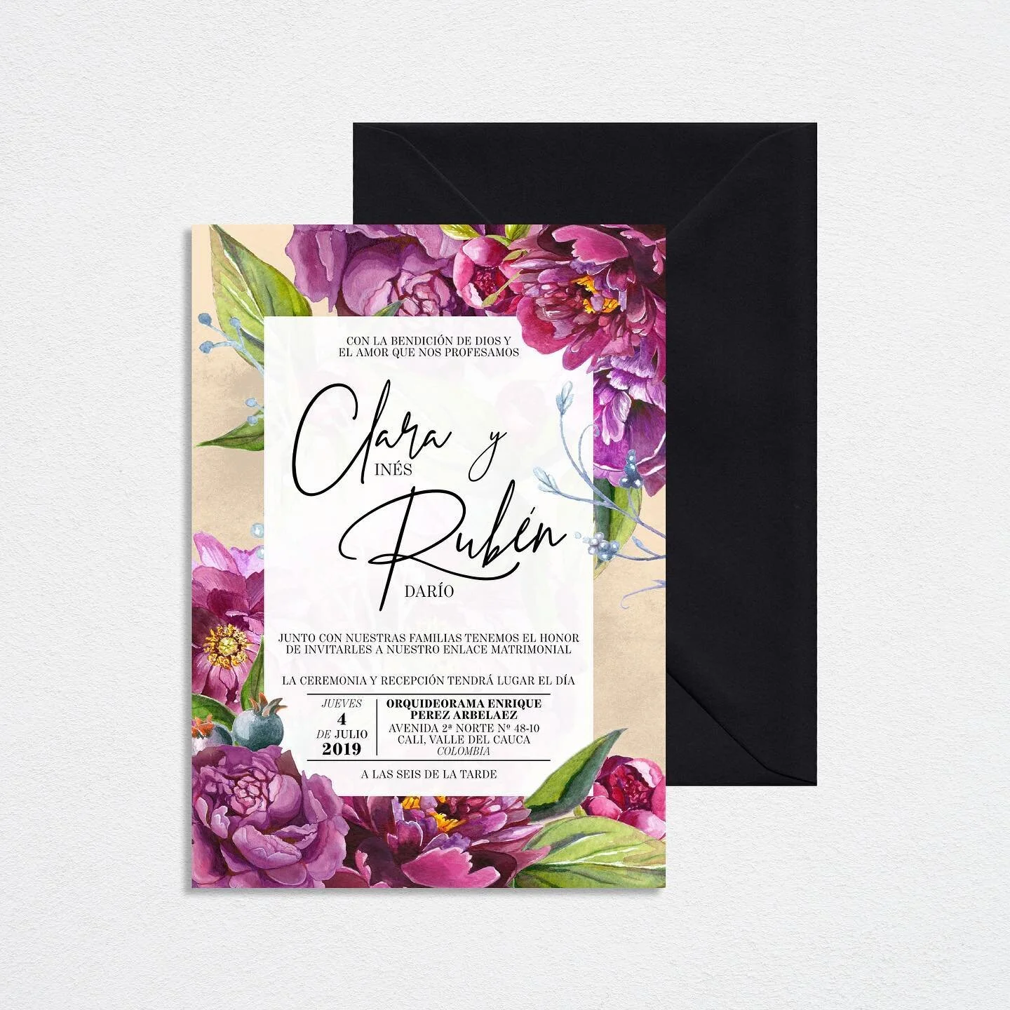 Floral design for my favorite client. 🖤🌸
.
.
.
.
.
For those of you that don&rsquo;t know &mdash;my mom was single FOREVER! No dates, no boyfriends. She dedicated her life to raising my brother and I. So when she told me she met someone I was SUPER