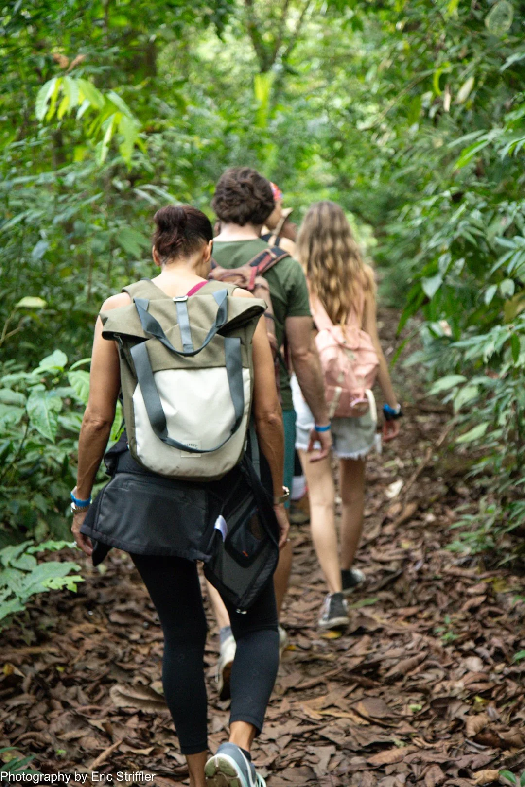 The rigorous 5 mile hike in the huge nature preserve.