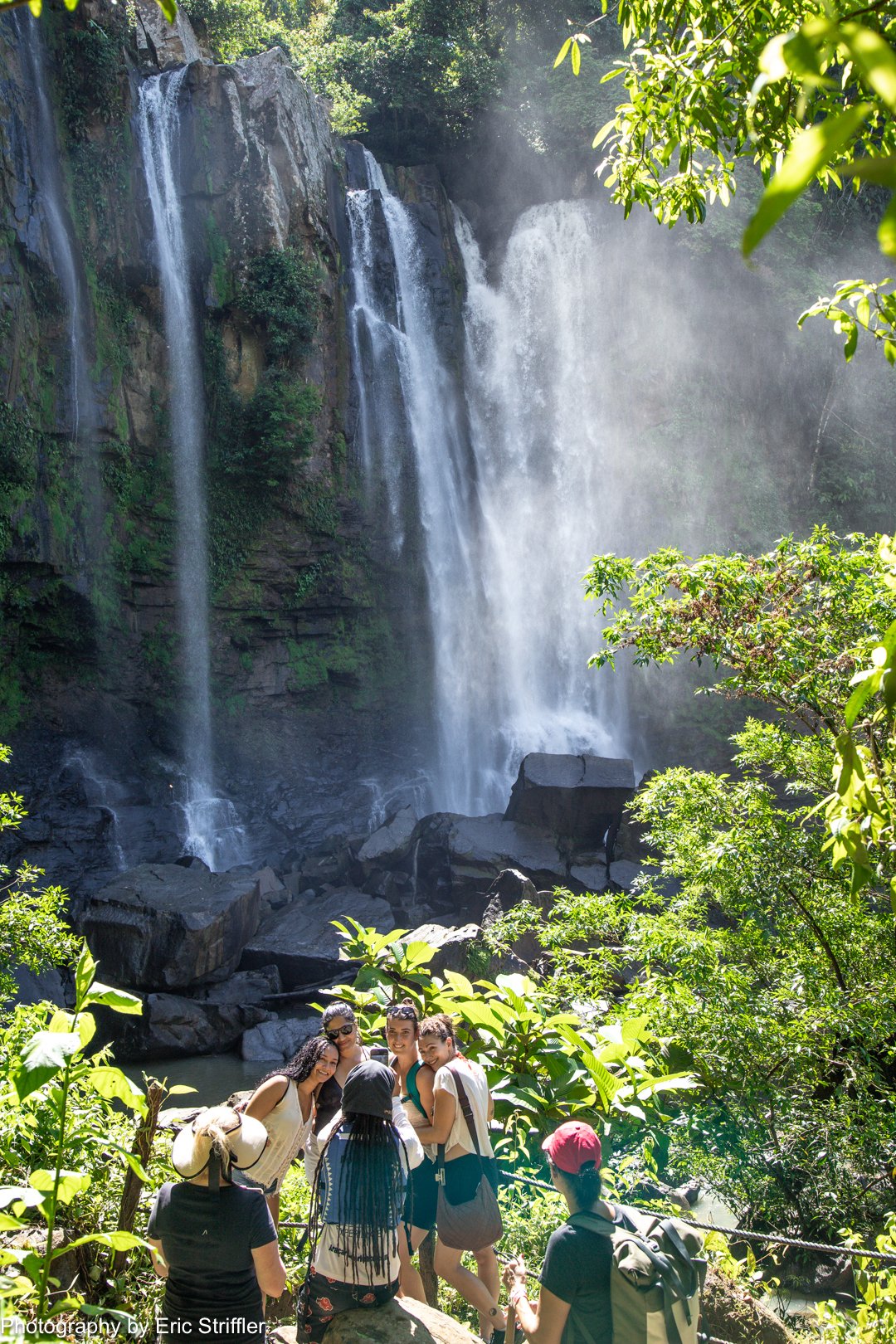 Selfie time with such a picturesque backdrop.