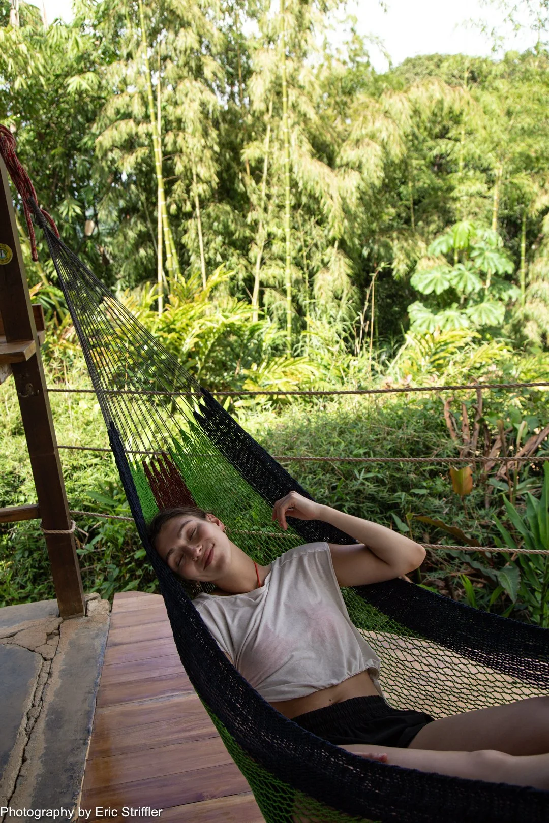 A cute moment in the hammock.