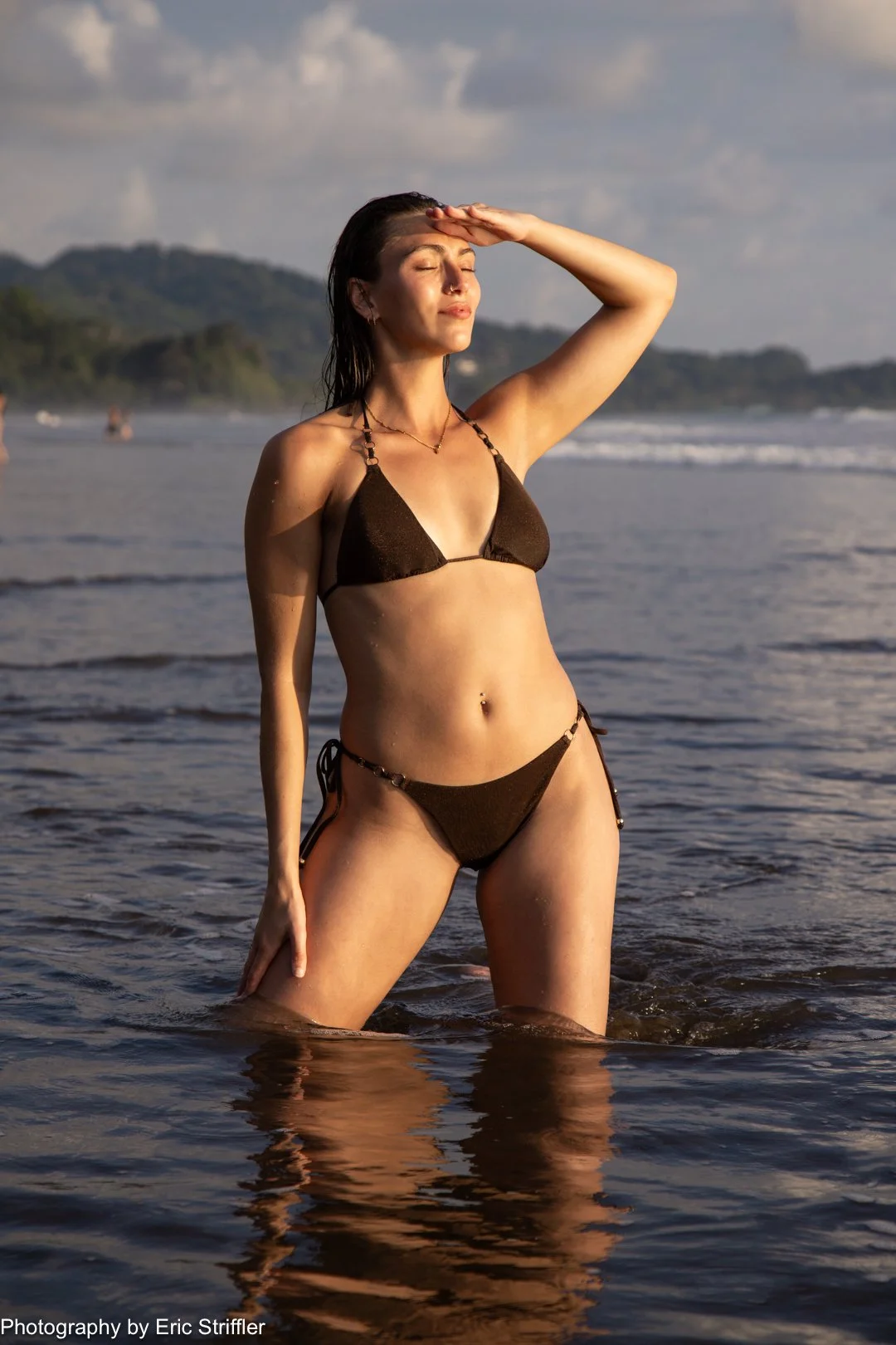 Rory basking in the golden hour light.