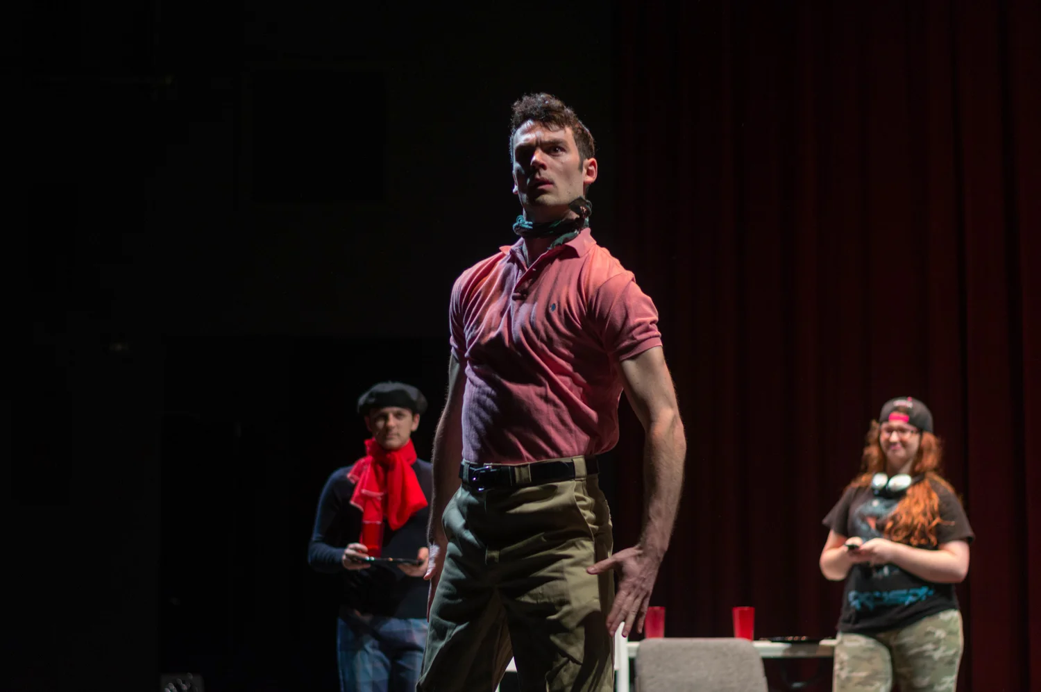 Woodrow's appearance in Skidmore's 2016 24 hour play festival as Camp Counselor Charlie.
