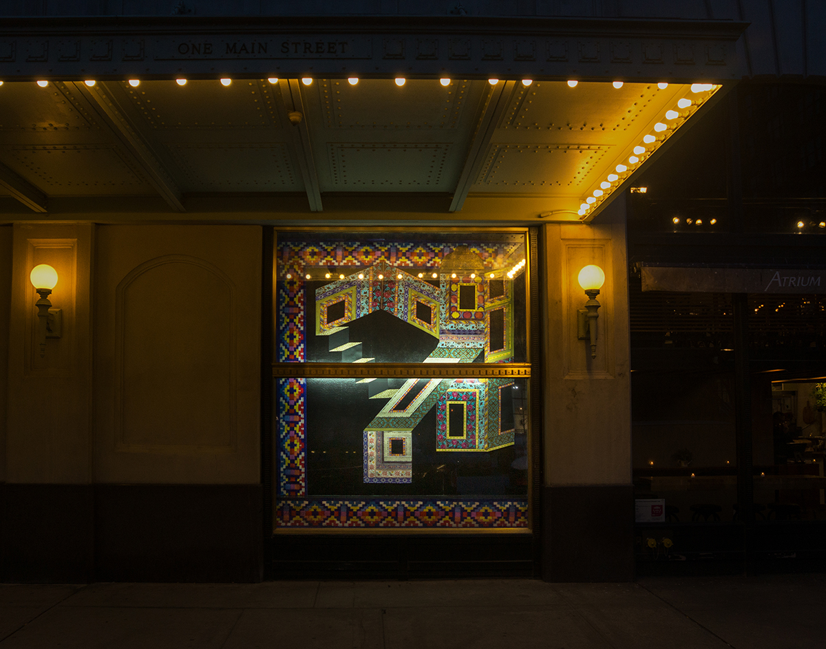  Installation view Visual Heteroglossia: In Absentia 1 MAIN WINDOW, DUMBO Photo credit:  Lan Chunghsuan  