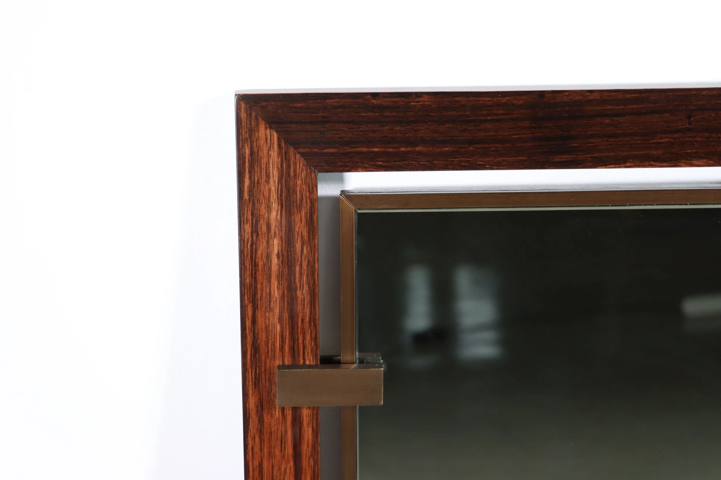 02 Macassar Ebony and Bronze Hanging Mirror by Costantini.JPG