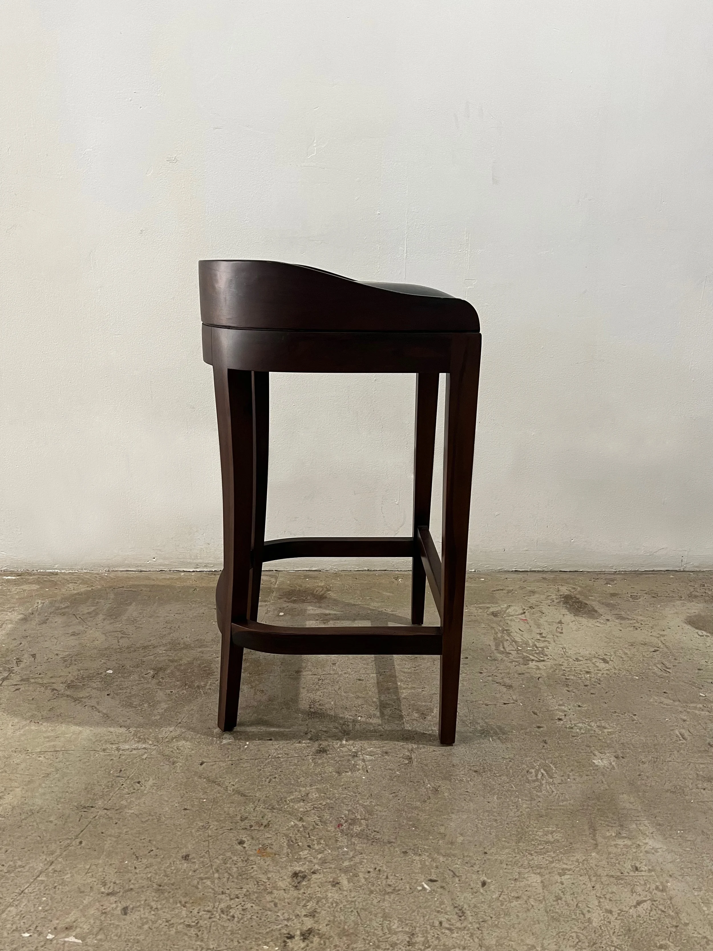 Pia Stool in Black Leather by Costantini 02.jpeg