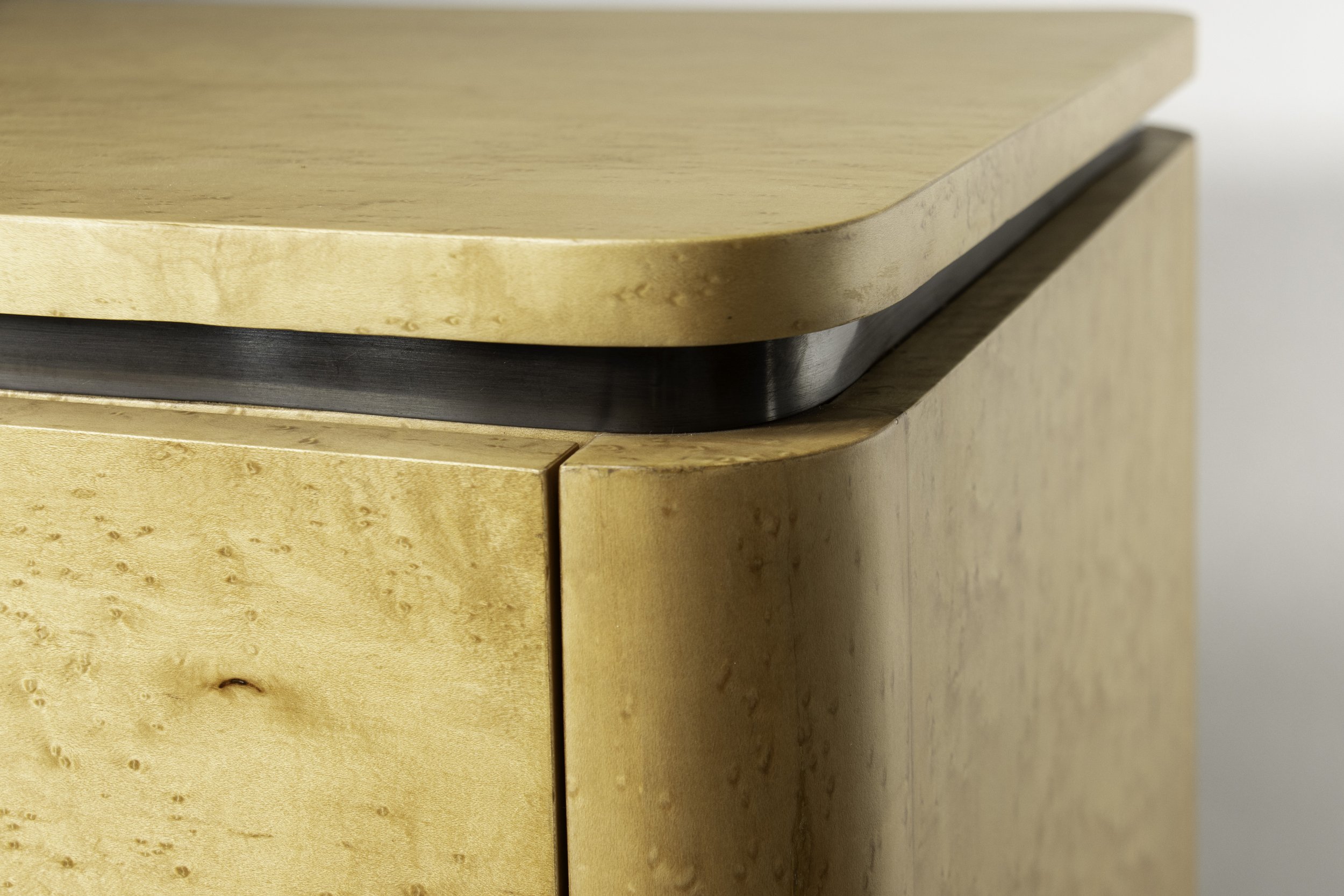 Elena Bedside Table in Birdseye Maple by Costantini 10.jpg