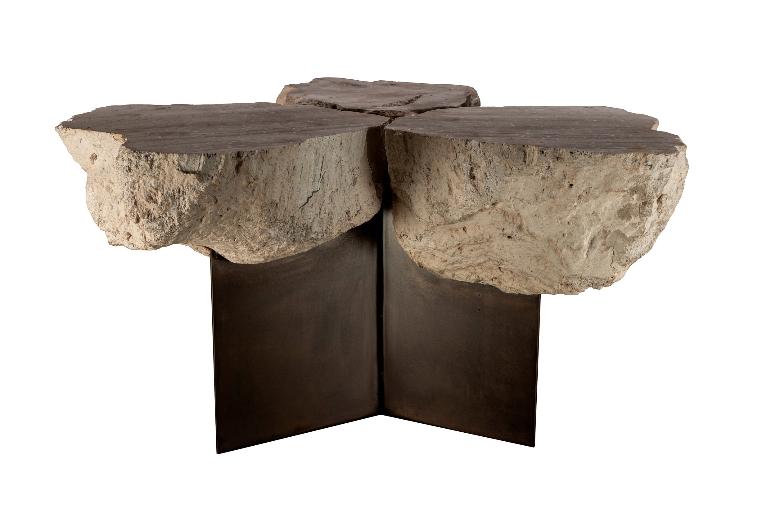 Fortezza Volcanic Rock Sculptural Stool by Costantini 00 WBG.jpg