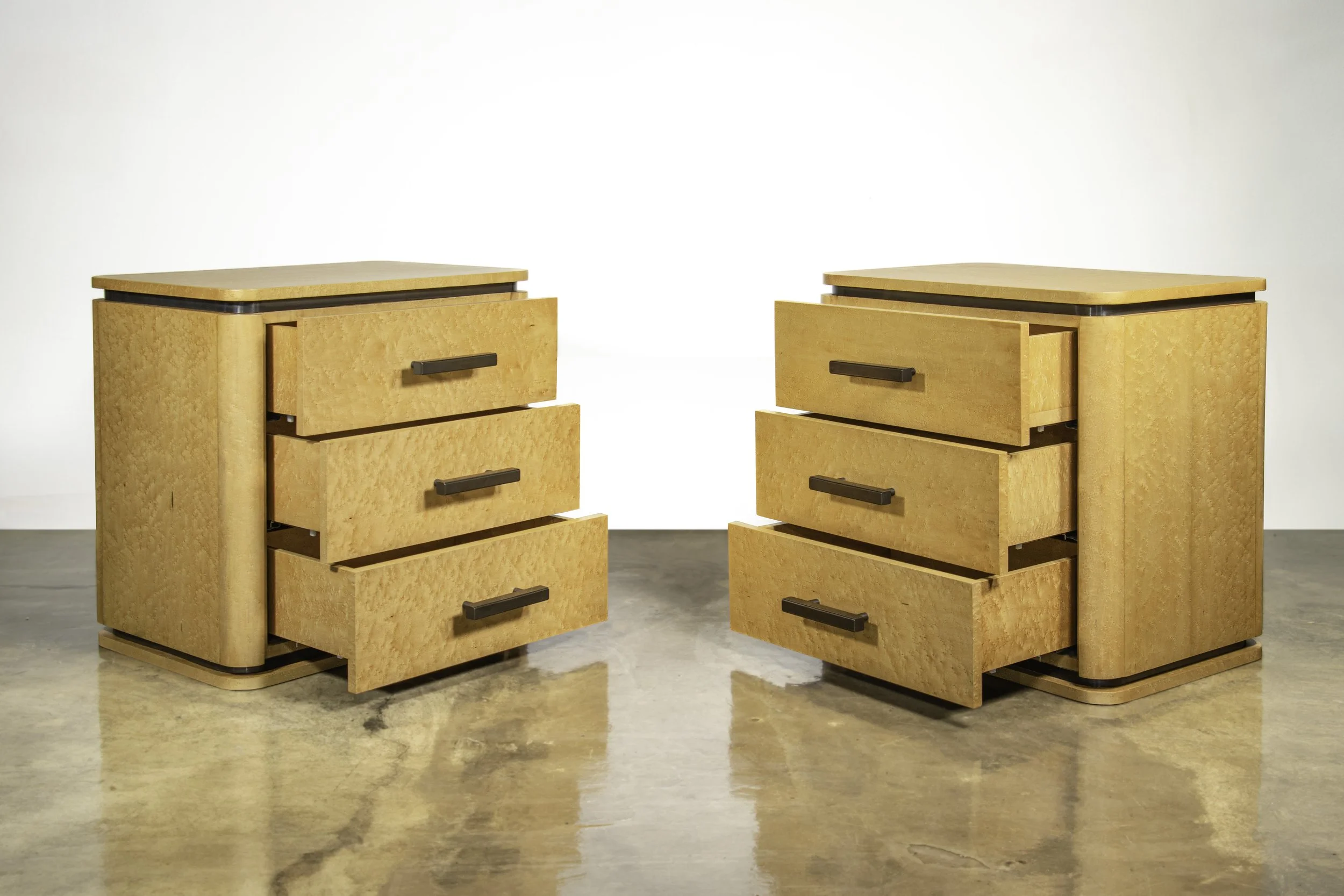 Elena Bedside Table in Birdseye Maple by Costantini 13.jpg