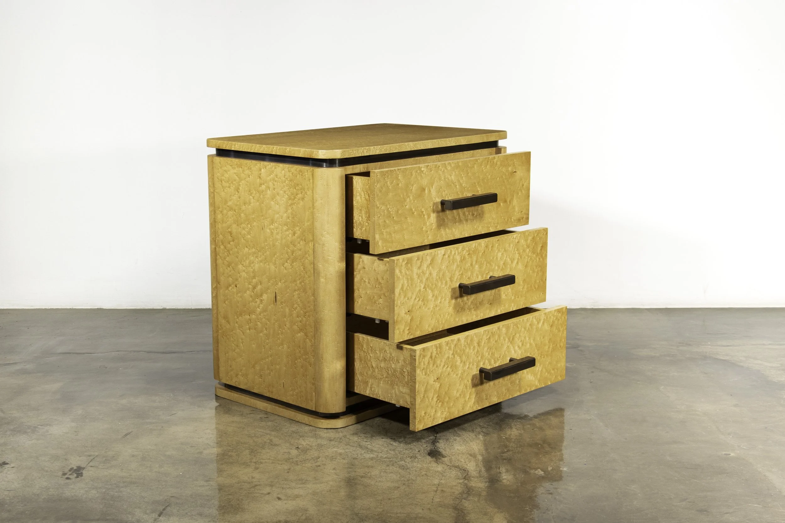 Elena Bedside Table in Birdseye Maple by Costantini 01.jpg