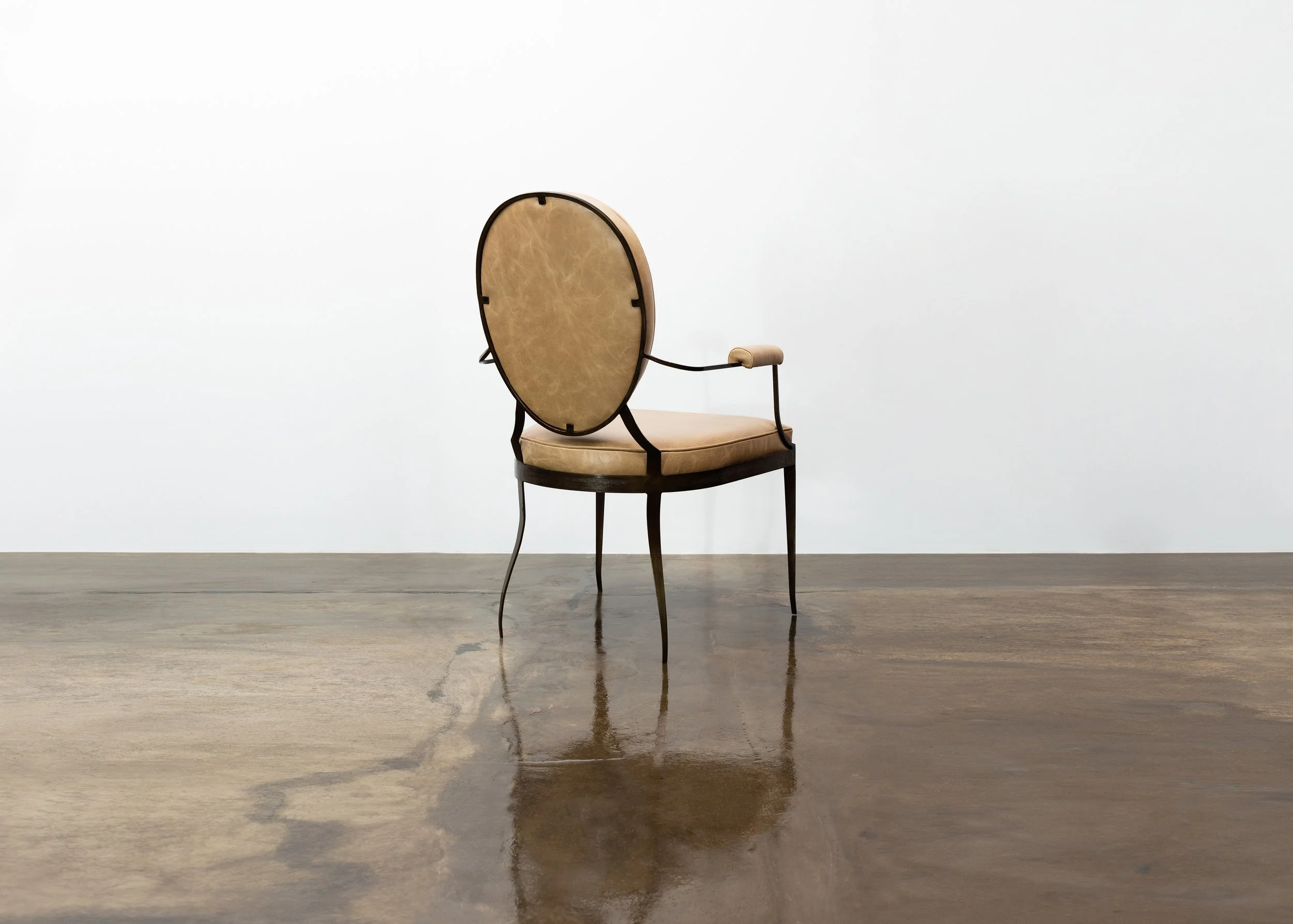 Andre Hand Forged Iron Chair in Style of Andre Arbus by Costantini 01.jpg