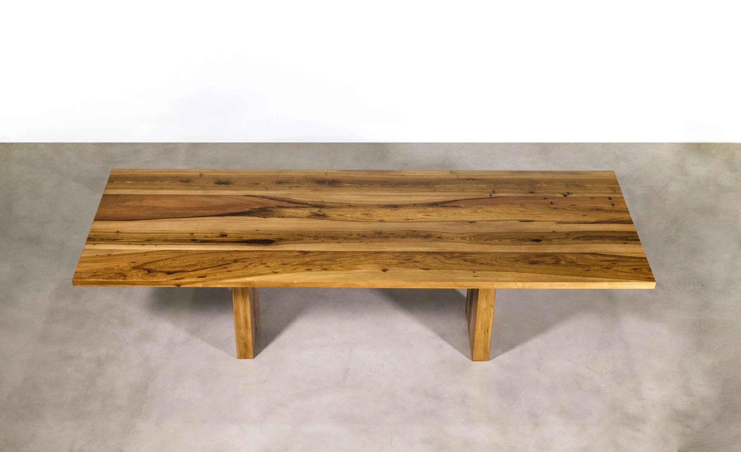 Andre Table Solid Exotic Wood Twin Pedestal Dining Table by Costantini 03.jpg