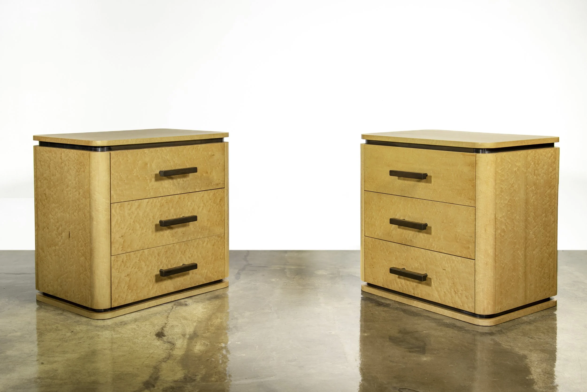 Elena Bedside Table in Birdseye Maple by Costantini 12.jpg