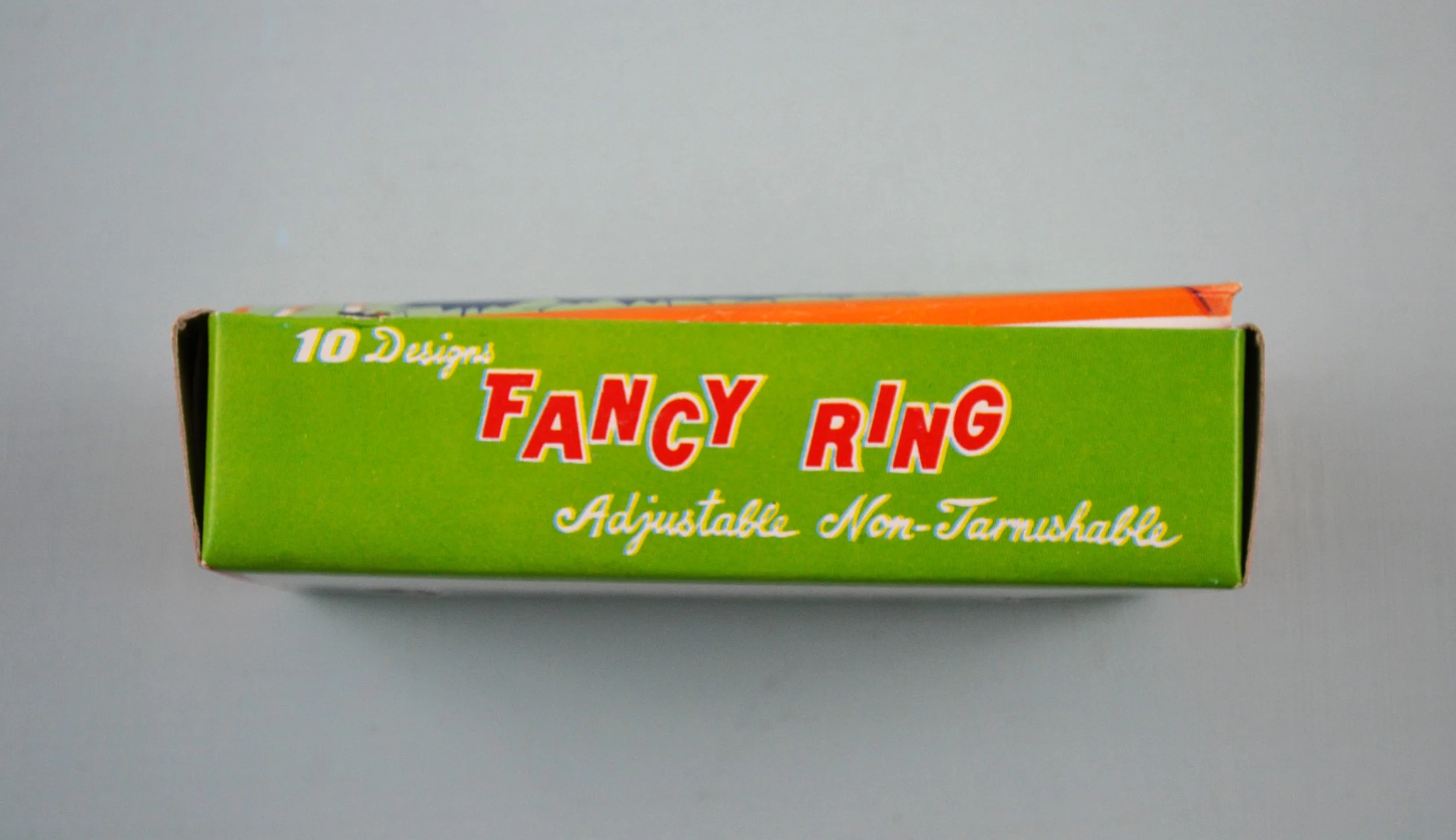 Vintage Children's Fancy Ring Adjustable Non-Tarnishable with Original ...