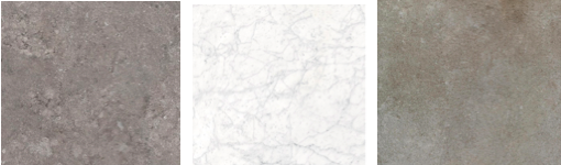 stone look, marble look and concrete look tiles from ecofriendlytiles