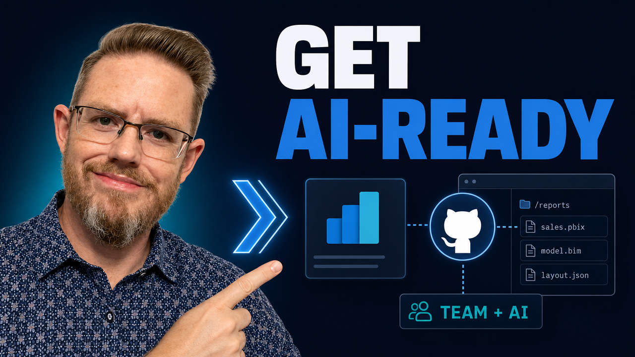 Get Your Power BI Reports AI-Ready with GitHub