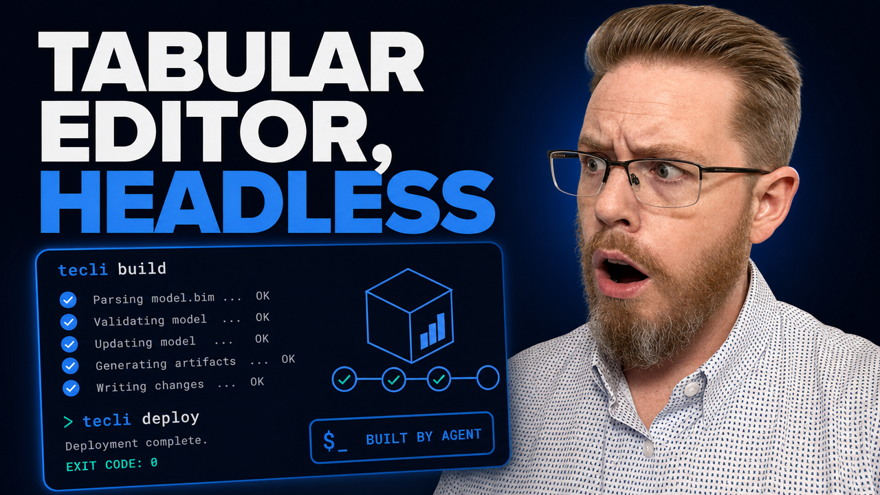 The New Tabular Editor CLI That AI Agents Can Run
