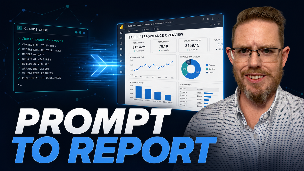 How To Use Microsoft's Fabric Skills To Build a Power BI Report