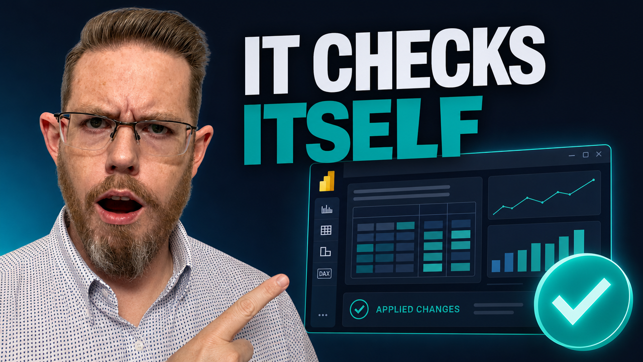 AI Can Now Check Its Edits in Power BI