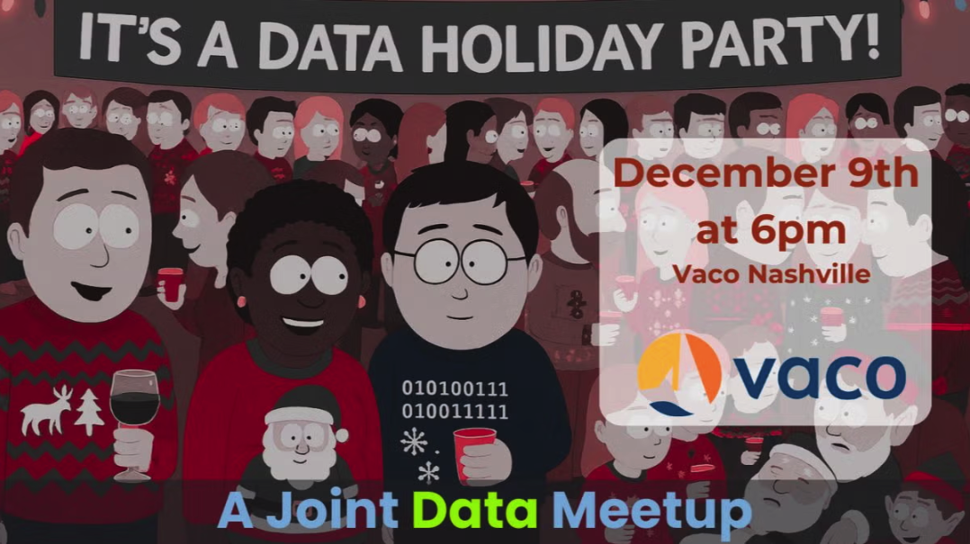 It's a Data Holiday Party!