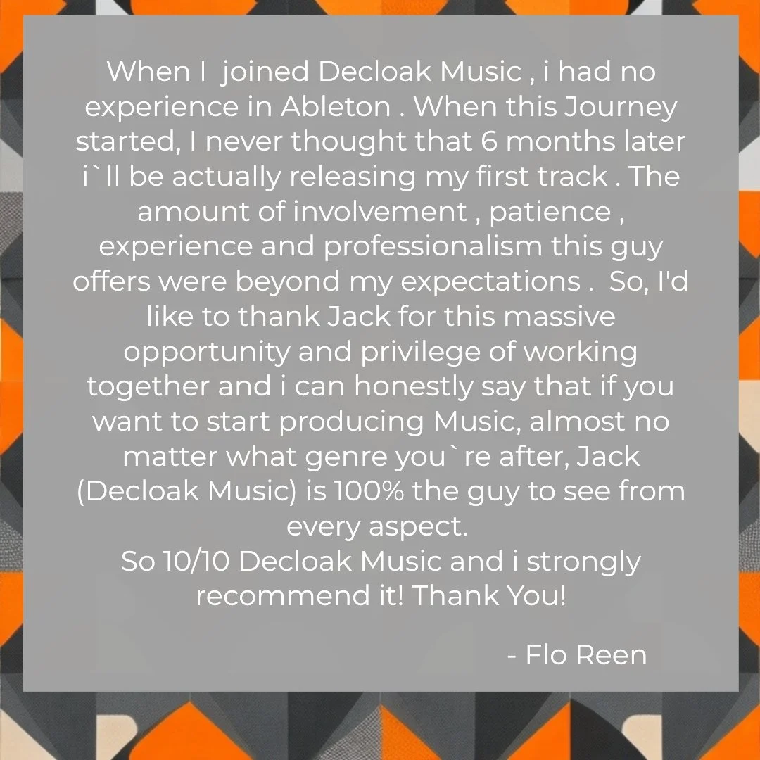 📣 Now Taking On New Students (June 2025)
Thinking of finally learning Ableton Live? Got a Digitakt gathering dust?
I&rsquo;ve just opened up a few new lesson slots for June &mdash; all 1-to-1, fully online, and tailored to your sound.

🎛️ What I te