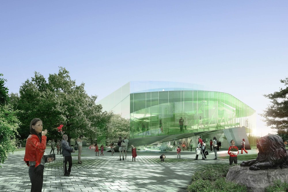 Pavillon de verre