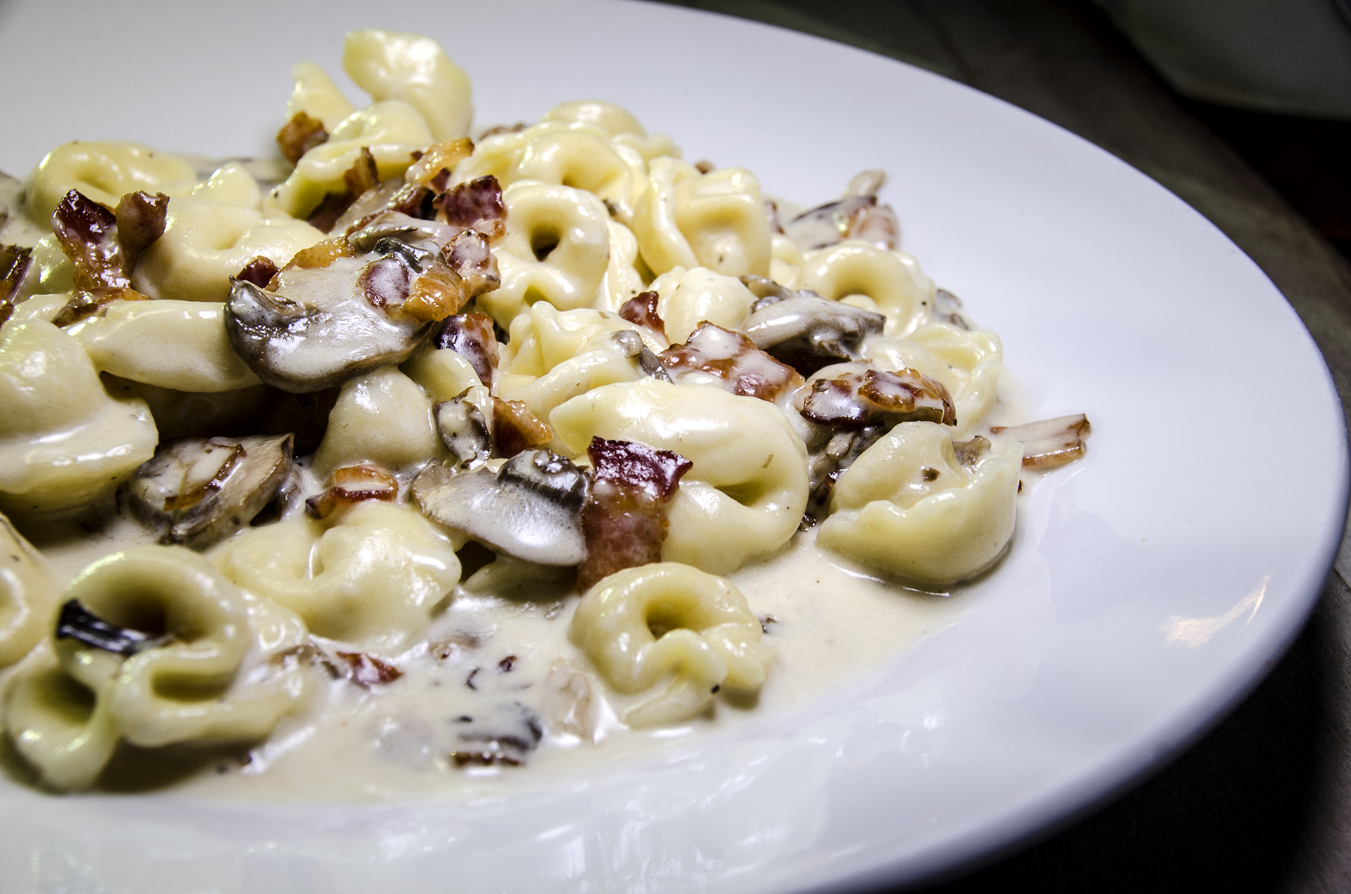 The Alfredo sauce definitely helped add some depth and character to this dish..
