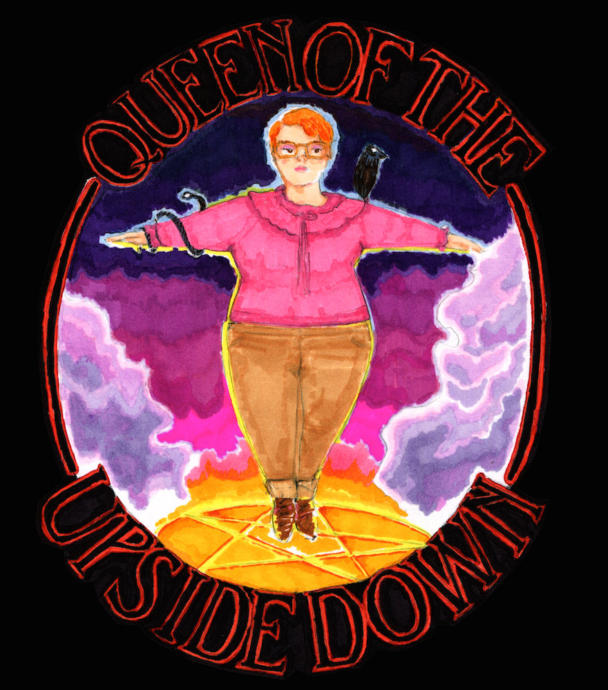 Barb Queen of the Upside Down Stranger Things Black 8 x 10 Print — Jason  Edward Davis