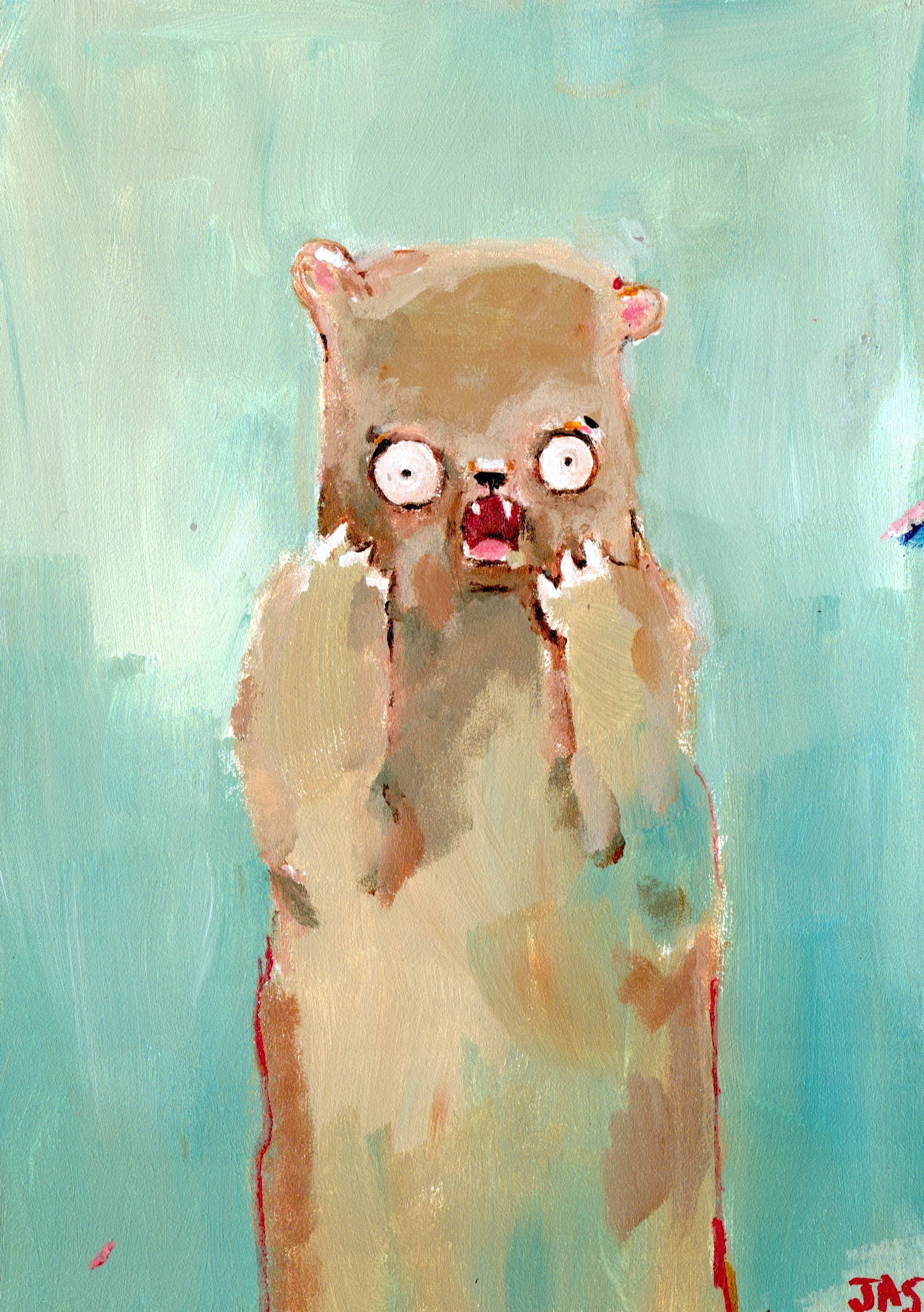 Scared Bear