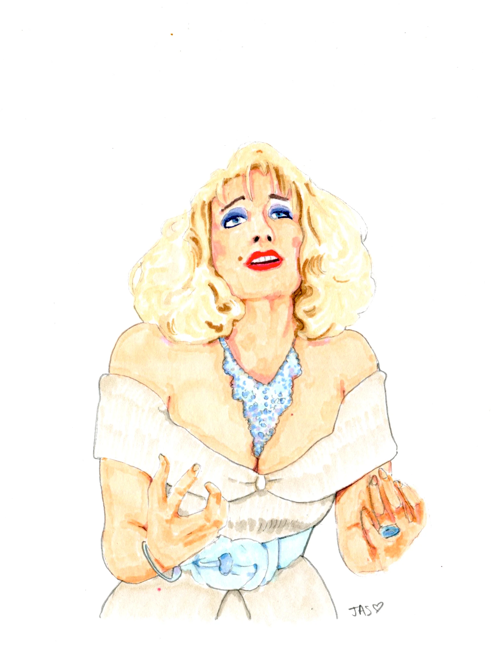 Joan Cusack as Deb in Addams Family Values