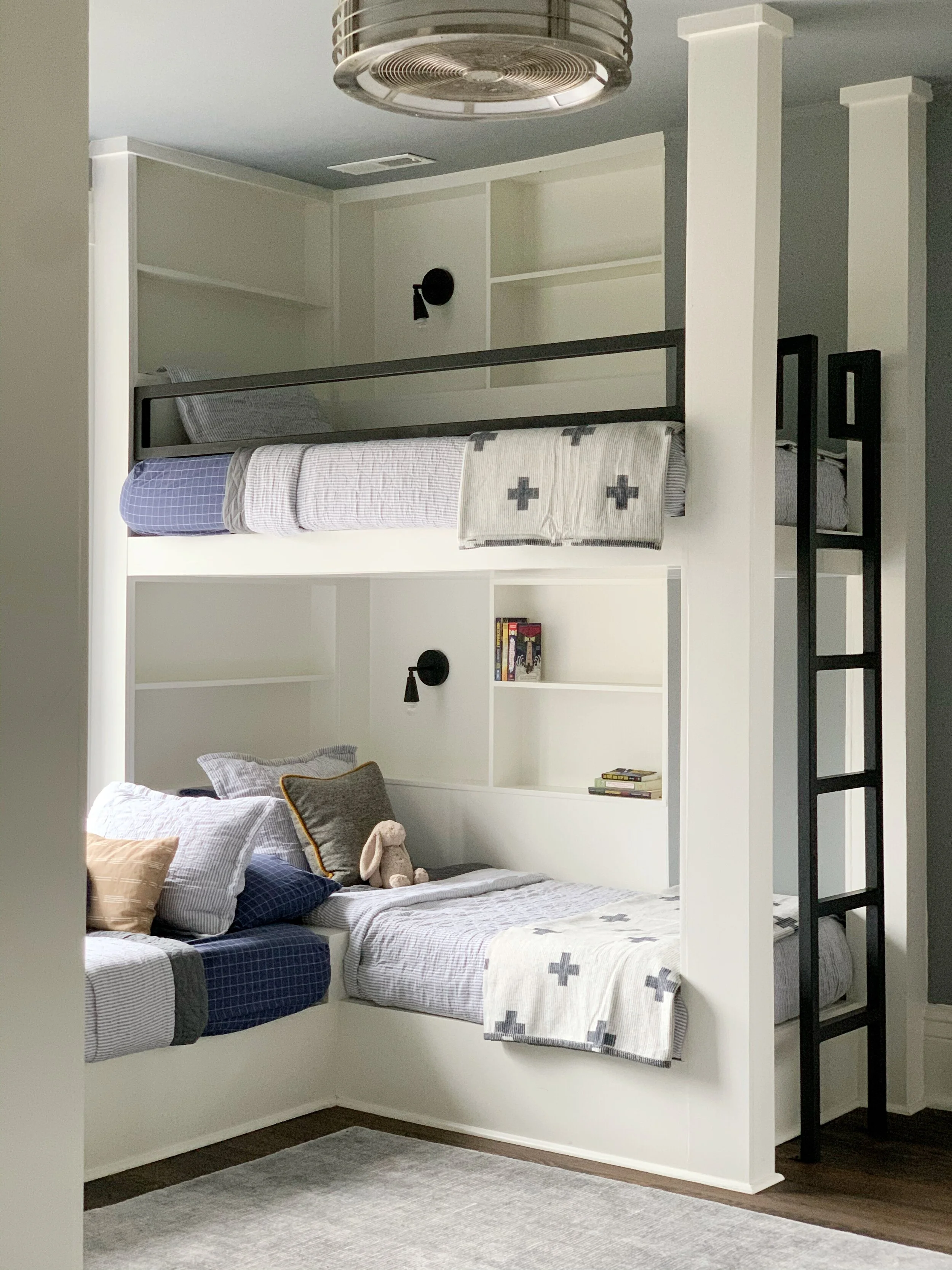 bunk beds….for 5 boys