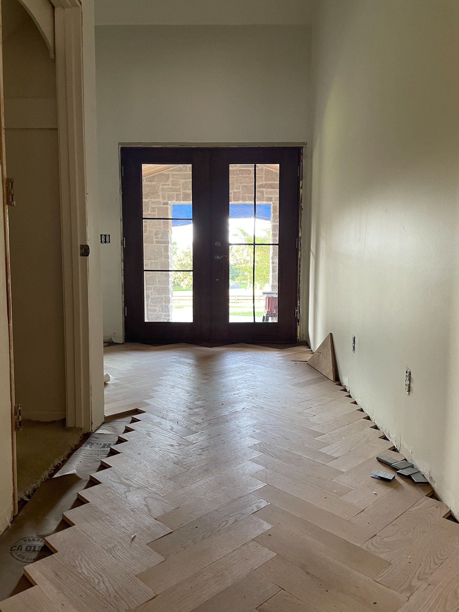 our herringbone floors part 1