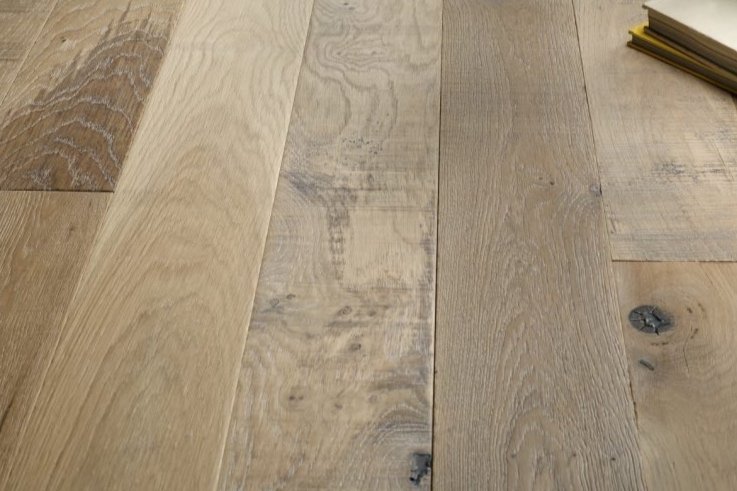 solid white oak prefinished floor