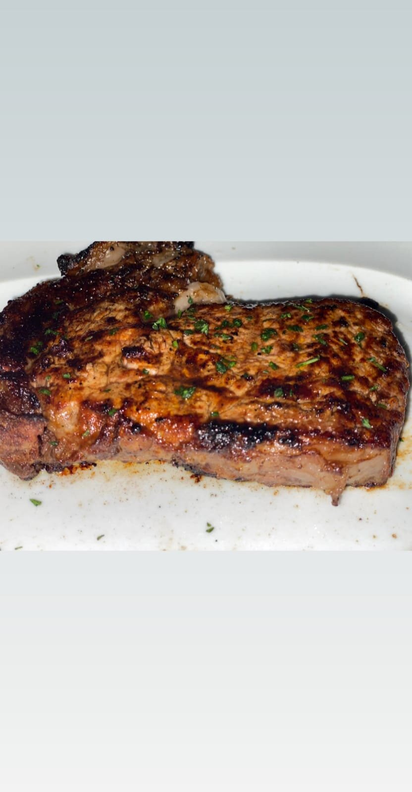 Eating my favorite food