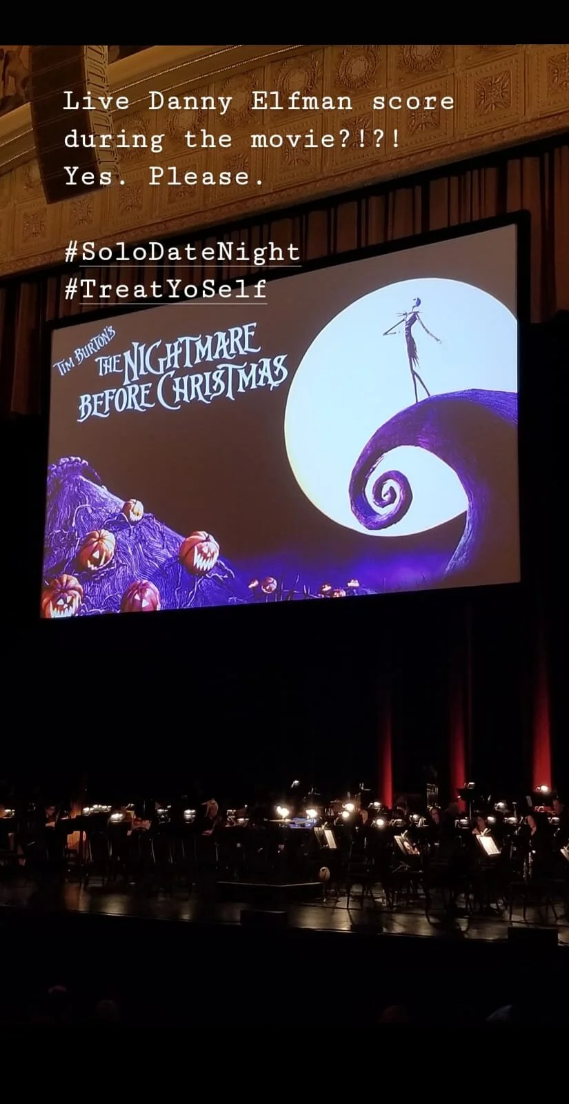 4. I heard a Danny Elfman score live