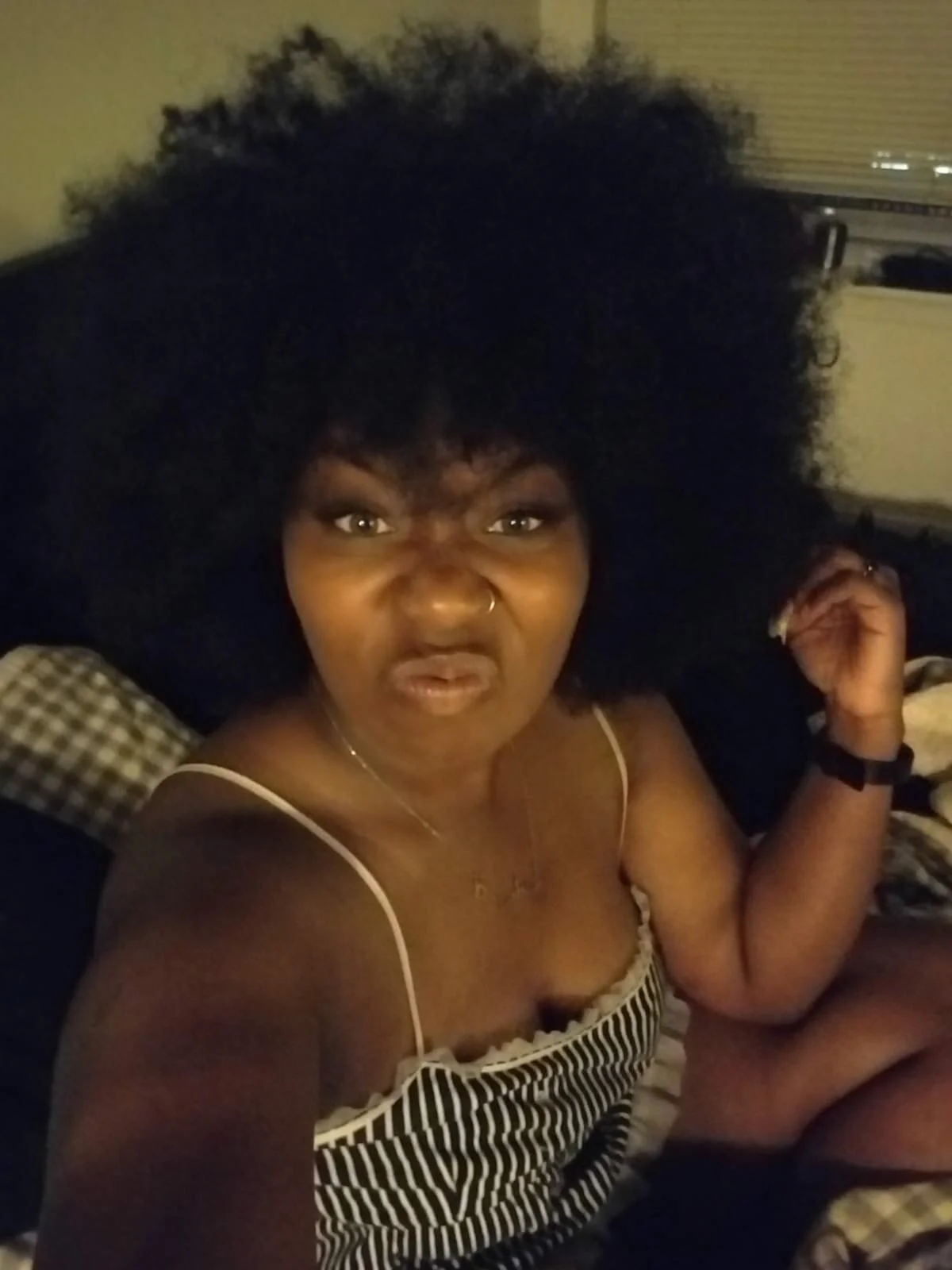 8. I grew my hair out