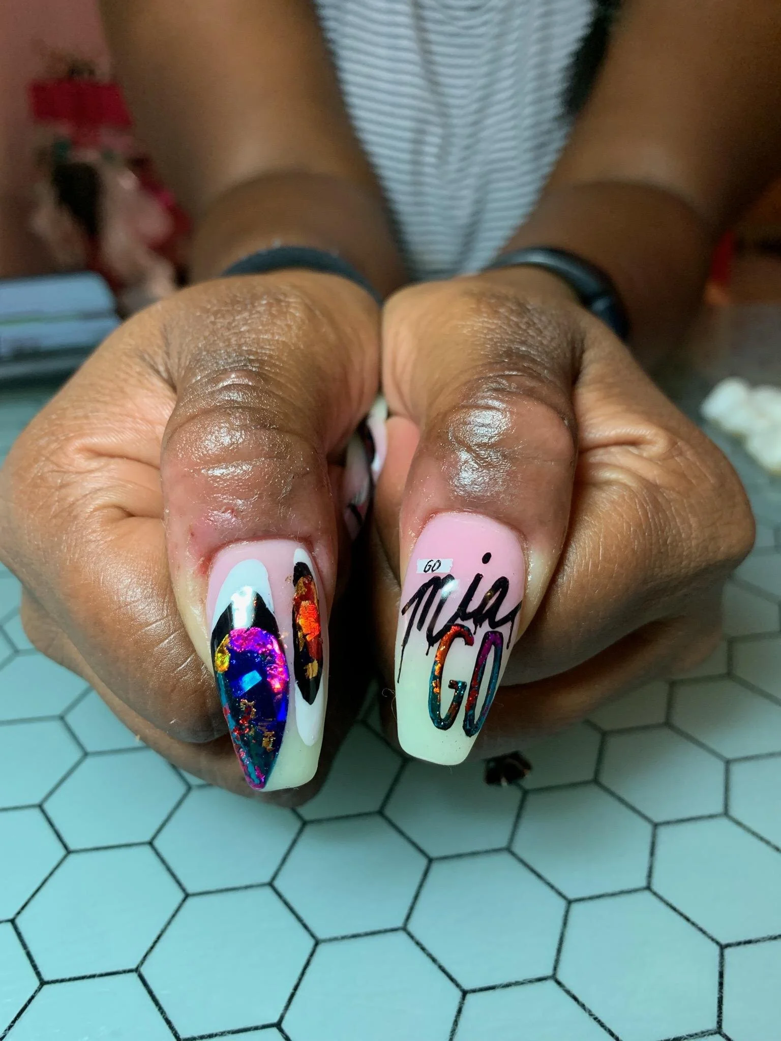 16.  I did two triathlons and ran five races