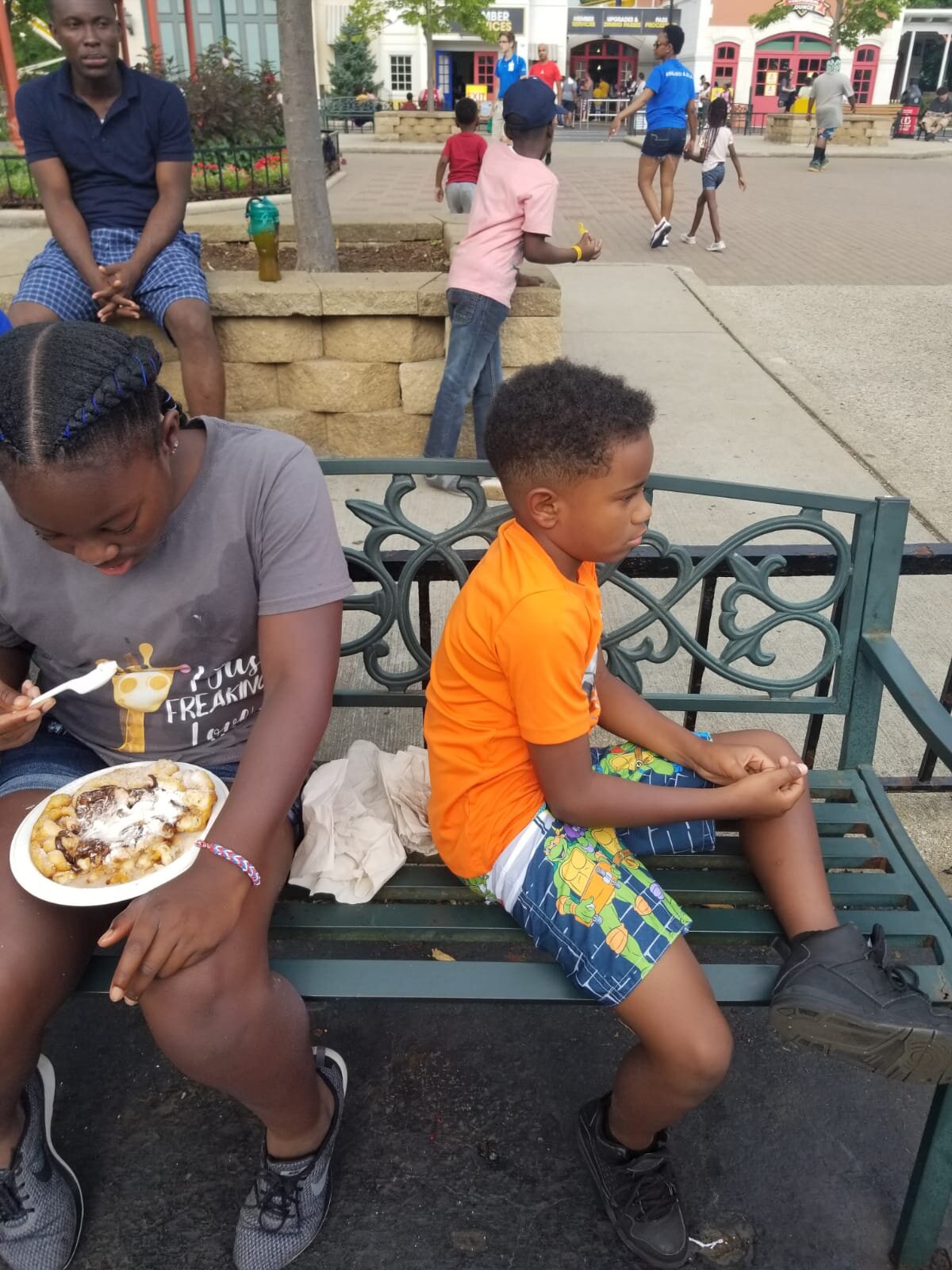 29. I spent the weekend with my niece and nephew