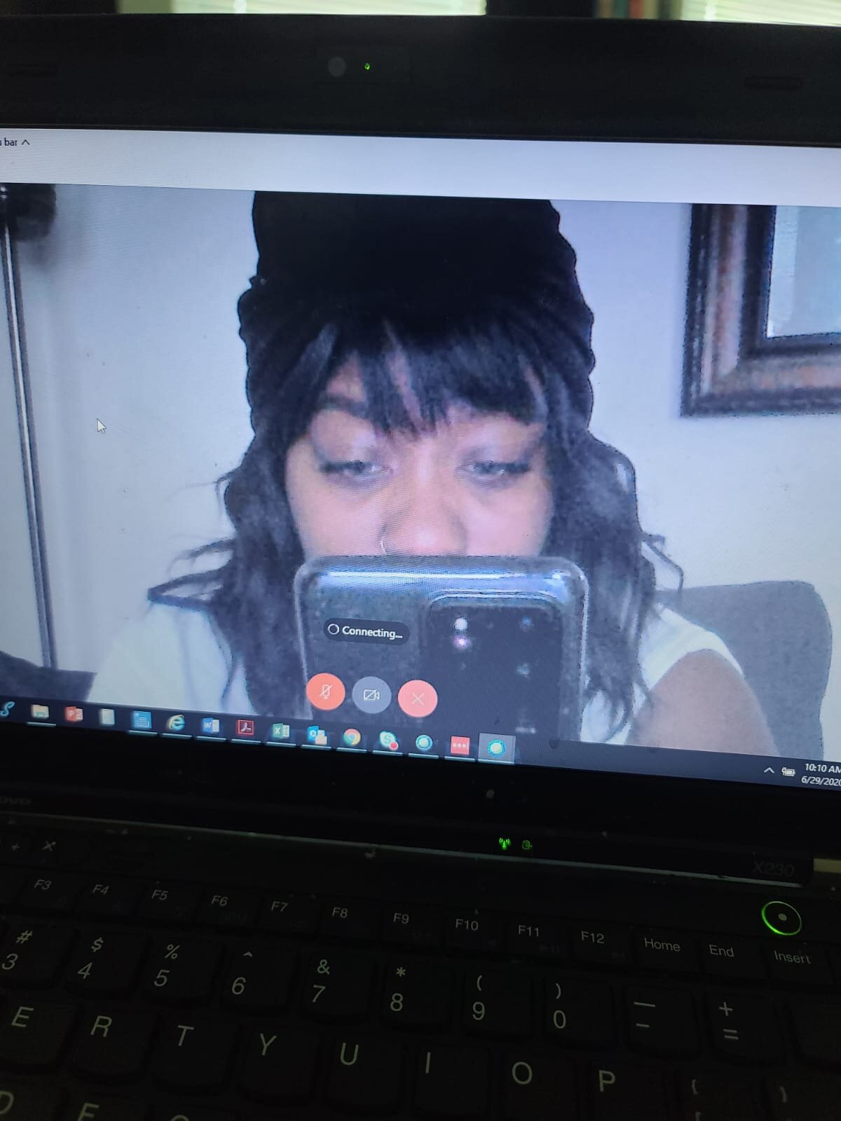  Work wig game was proper for all these video meetings we had to have… 