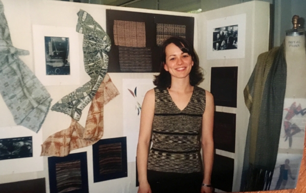 My senior year design show, 1998