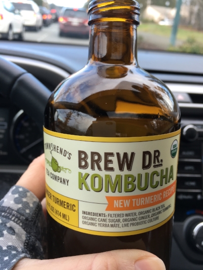 9:10am Brew Doctor Kombucha Ginger Turmeric