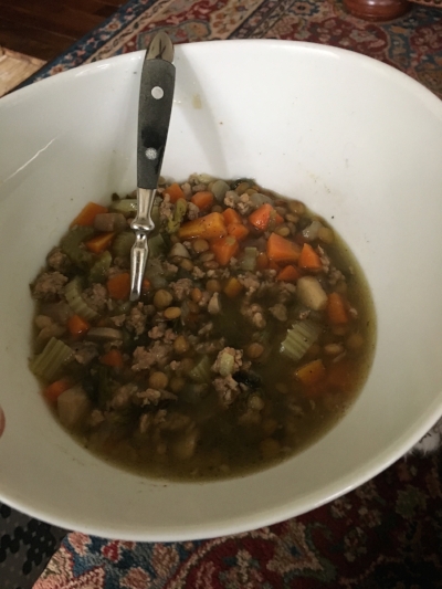 3:30pm Lentil Soup (scroll down for recipe)