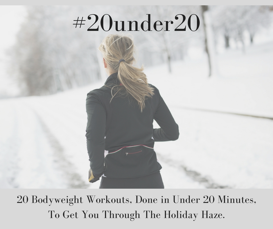 #20under20 is still available! Grab your free workouts here . #20under20 will keep you consistent, lean, AND still leave you with time to spend with family and friends celebrating. 