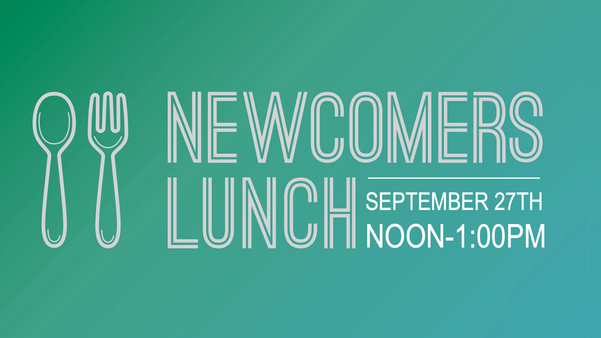 Newcomers Lunch