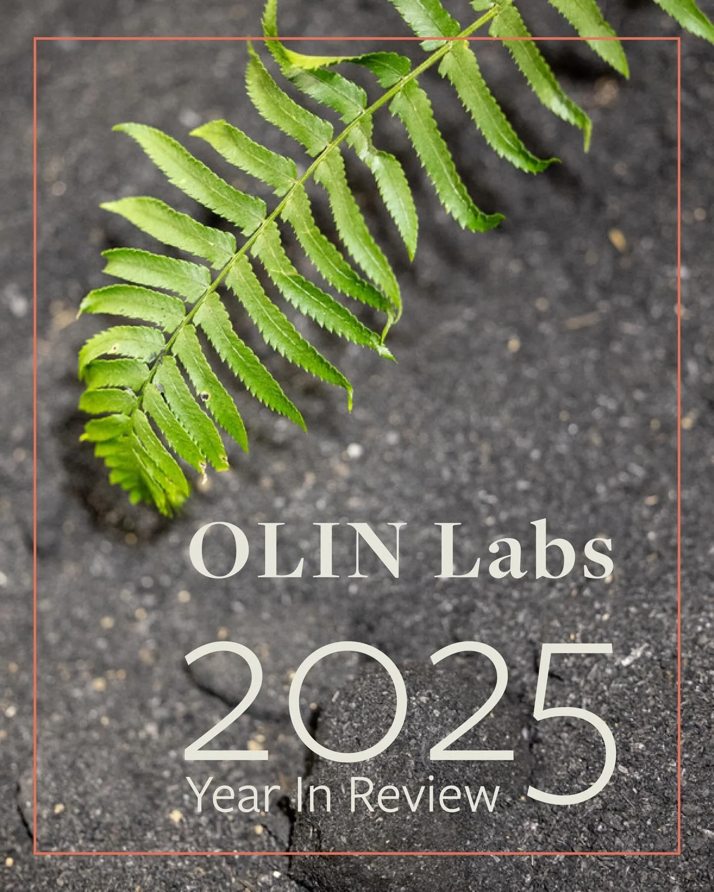 What an incredibly full and rewarding year we have had at OLIN Labs! Starting with our installation at the @phsgardening Flower Show with @bottleunderground @remarkglass @bennettcompost, to publishing OLIN&rsquo;s first-ever Climate Action Plan, to c