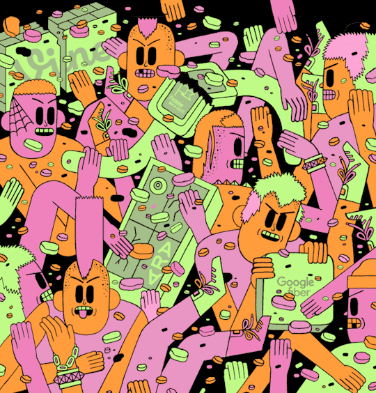 Five Technologies Silicon Valley Killed in 2016 Illustration by John Malta Selected for American Illustration 2017