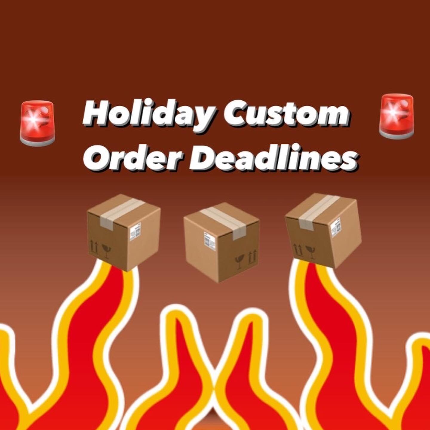Just a little reminder for the holiday season!  Custom products that require a mould take a little extra time - As always, DM or follow link in bio for free quotes ❤️🎄

#custommade #customenamelpin #customenamelpins #pinplug #merchandising #merchand