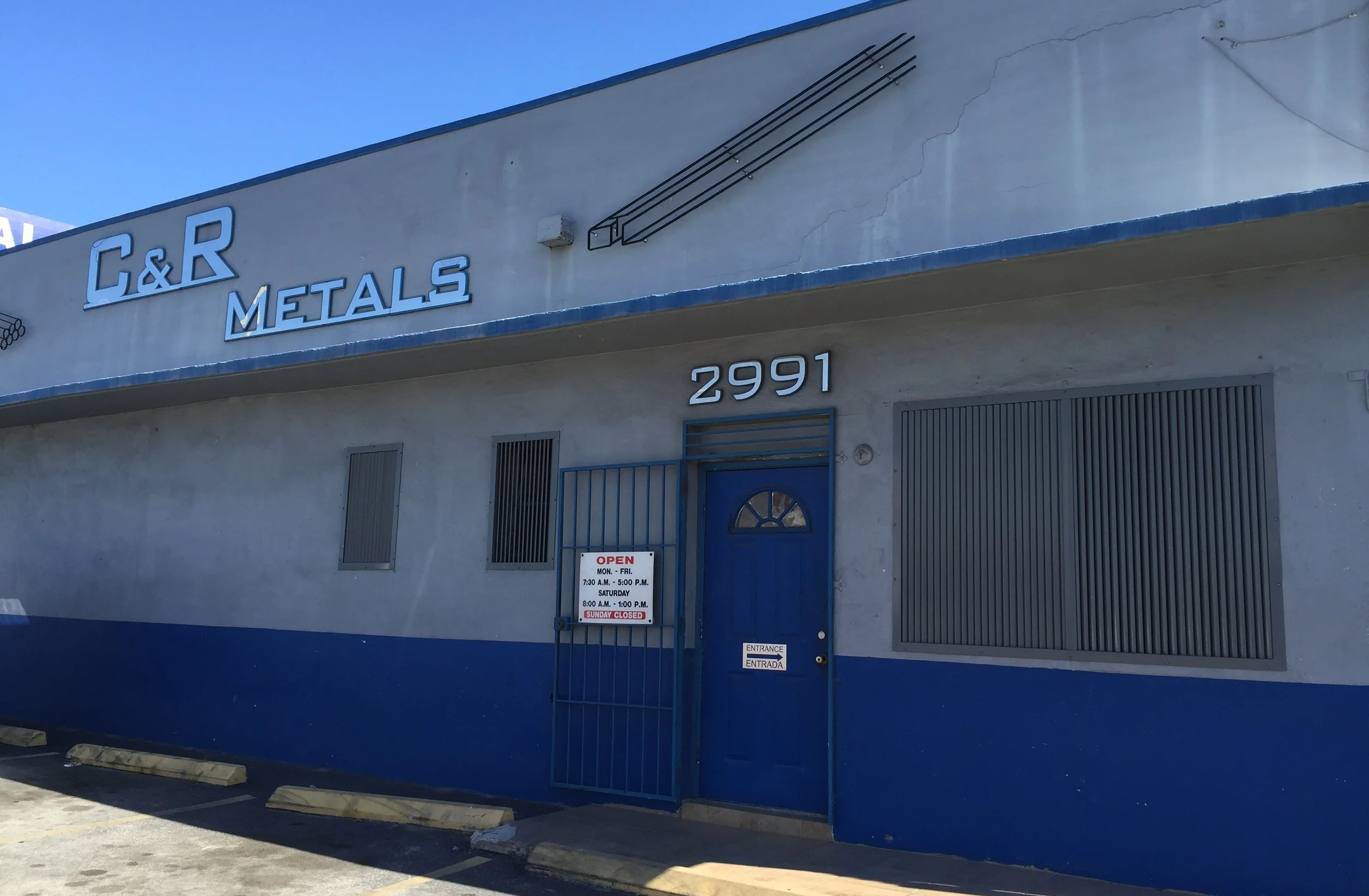 Contact Us — C & R Metals, Inc. 7863535855 HOURS MF 730AM500PM